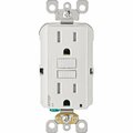 Leviton SmartLockPro Dual Function 15A White Residential Grade AFCI/GFCI Outlet R12-AGTR1-0KW